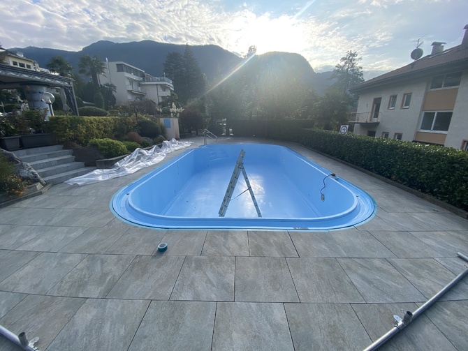 Benno Massaro Schwimmbadsanierung Südtirol